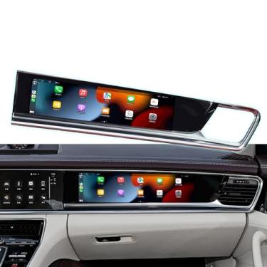Imagem de Tela Co Pilot de 11 polegadas para Porsche Panamera 971 2018-2023 Tela de entretenimento de passageiros Android Car Auto Stereo GPS Multimedia Player Navegação (8+128)