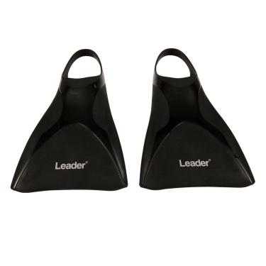 Imagem de Leader Glasses - Nadadeira Azul em Silicone – Alta Frequência, Flexível e Resistente – Ideal para Treinos de Natação e Mergulho Pé de Pato, Preto, GG