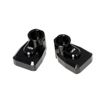 Imagem de LCX Racing 1/8th RC Crawler Car Aluminum AF16P Rear Portal Axle Housing Component for Axial AXP8 Gilamon 2.2，Upgrades Parts Accessories