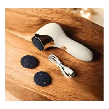 Imagem de Lixa Elétrica para Pés USB Recarregável – Esfoliador Portátil para Pele Morta, Calosidades e Calcanhar Suave