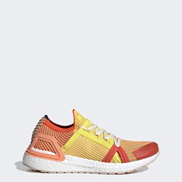 Imagem de adidas Tênis de Corrida Ultraboost Feminino, Laranja/amarelo, 5