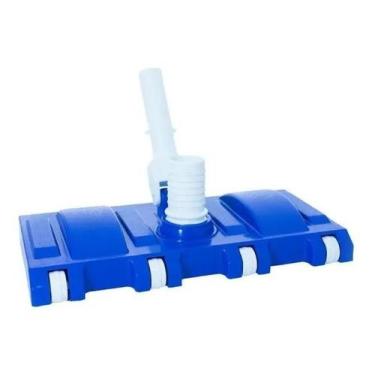 Imagem de Aspirador 8 Rodas Para Piscinas Brustec, Azul-turquesa, manual