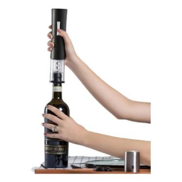Imagem de Saca Rolhas Abridor De Garrafa Vinho Pilhas Abridor Elétrico - B2T