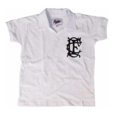 Imagem de Camisa Infantil Corinthian Inglês Retro 1910 - Ligaretro, Branco, 6
