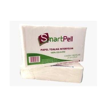 Imagem de Papel toalha interfolhado 21x23cm 1000 folhas 100% celulose (verde) - 