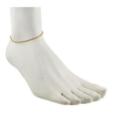 Imagem de Tornozeleira Bailarina 1.5 25 Cm Ouro 18k Certificado Garant - JOIE JO