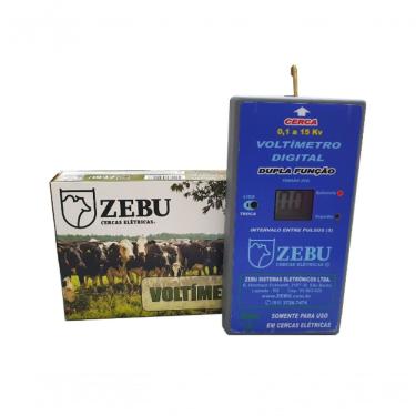 Imagem de Voltimetro Digital Para Cerca Elétrica Zebu Tensão Até 15000v