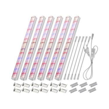 Imagem de Barra De Luz LED SMD2835 Roxa Vermelha Tipo Sol Para Cultivo DIY 4000K
