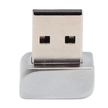 Imagem de Leitor de impressão digital USB Touch de 360 ​​graus Speedy Combation Combation grande área de reconhecimento Scanner biométrico para laptop PC Login 10 11 liga de zinco