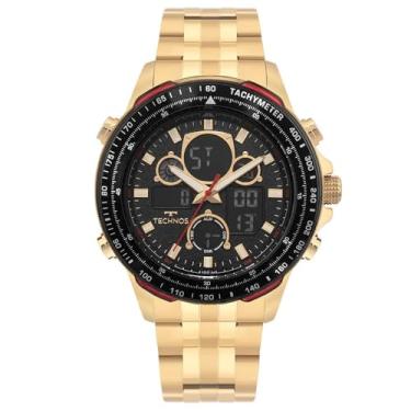 Imagem de Relógio Technos Masculino Ts Digitech Dourado - Bj4130aa/1p