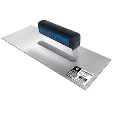 Imagem de Desempenadeira Aço Galo Lisa 12x27cm