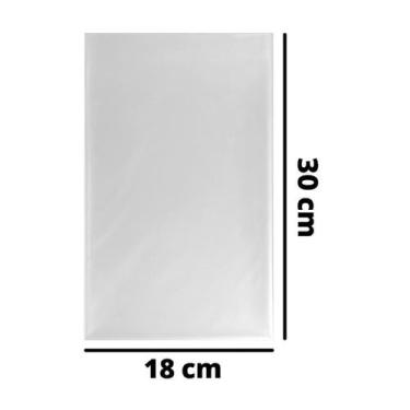 Imagem de Saco Plástico Transparente Pp 1kg - Diversos Tamanhos - EnduPlast, 18x
