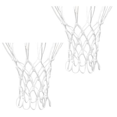 Imagem de Par Rede Para Aro Basquete Tamanho 4mm 10 gancho Seda Chuá