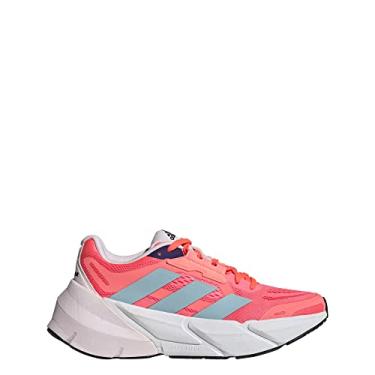 Imagem de adidas Tênis de corrida feminino Adistar 1, turbo/céu nebuloso/quase rosa, Turbo/céu nebuloso/quase rosa, 38