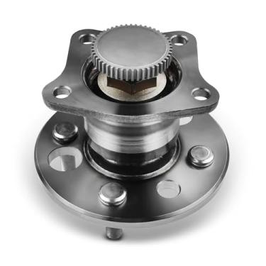 Imagem de A-Premium Rolamento de roda traseira e conjunto de cubo com anel ABS e 4 terminais compatíveis com Toyota Corolla 1993-2002 e Chevrolet Prizm 1998-2002 e Geo Prizm 1993-1997, apenas ABS de 4 rodas