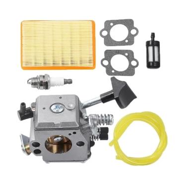 Imagem de HIIOLE Kits de carburador para Stihl BR320 BR340 BR380 BR400 BR420 Mochila Soprador Carb Top para Walbro HD-4A HD-4B HD-13B Filtro de Combustível Oumij01