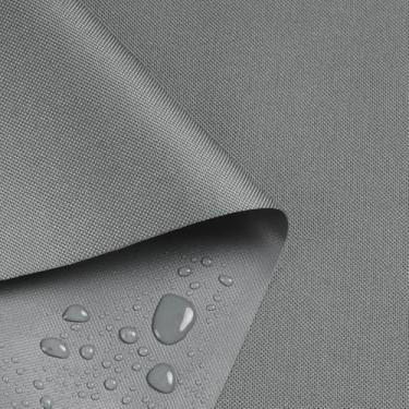 Imagem de Tecido de lona marinha à prova d'água da The Yard 147.3 cm W 600D PVC Backing resistente à água Cordura tecido de poliéster material de estofamento para exterior interior marinho tenda toldo barco DIY