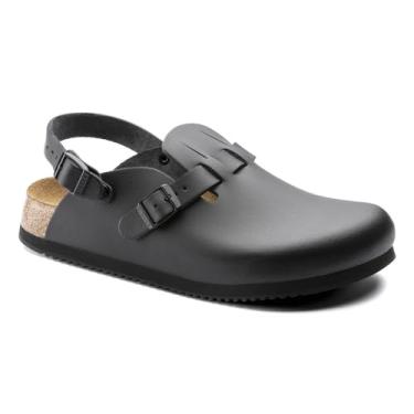 Imagem de Birkenstock Tamancos masculinos Kay, Preto, 10-10.5