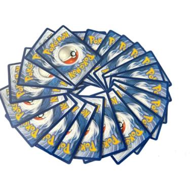 Imagem de Pokemon TCG: cartões aleatórios de todas as séries, 100 cartões em cada lote mais 7 cartões de papel alumínio grátis