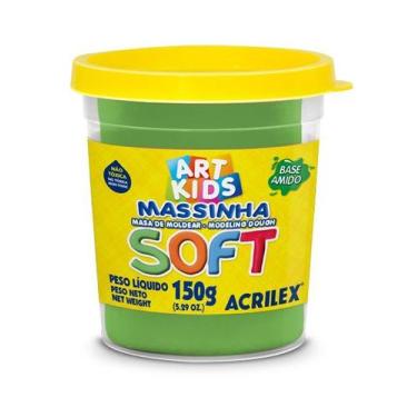 Imagem de Massa modelar 150g verde Acrilex
