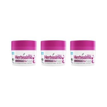 Imagem de Herbissimo Creme 55G Bio Protect Hibisco - Kit Com 3Un