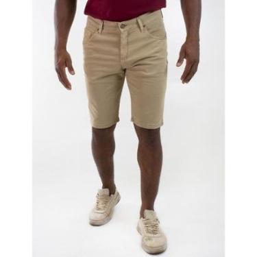 Imagem de Bermuda Masculina Sarja Skinny Estonada Elastano Anticorpus-Masculino