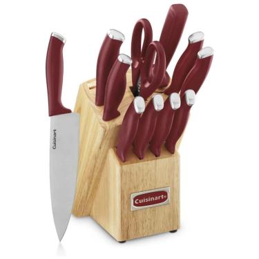 Imagem de Conjunto de facas, 12 Peças, CUISINART C77SSR 12P, Vermelho