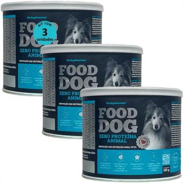 Imagem de Food dog zero proteína animal 100g nutrição para cães adultos kit com 