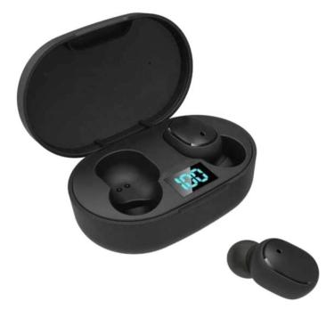 Imagem de Fone De Ouvido Dual Bluetooth 5.0 Sem Fio - Preto