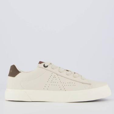 Imagem de Tênis Aramis Easy Icon Off White e Marrom, 43