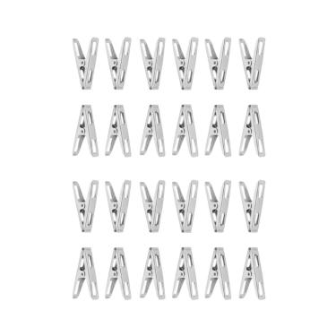 Imagem de Prendedor de Embalagem Pregador Inox Multiuso Cozinha 24un