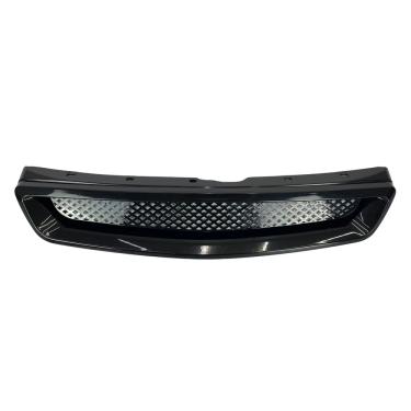 Imagem de Grade frente Honda Civic Type R 1999 2000 Preto Metálico Abs