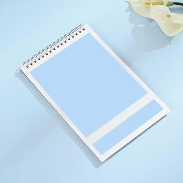 Imagem de Blocos Steno (15 x 23 cm), caderno espiral superior de 60 folhas com régua Gregg e linha larga de 11/81.3 cm, cadernos canhotos para escrever notas na escola, casa, trabalho, escritório, negócios