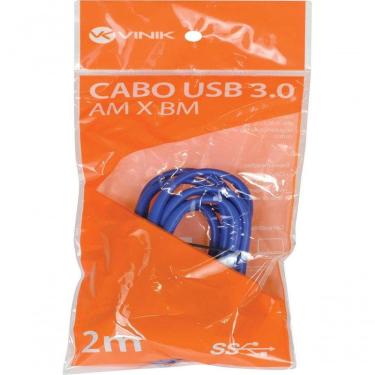 Imagem de Cabo Usb 3.0 Am X Bm 2m U3ambm-2