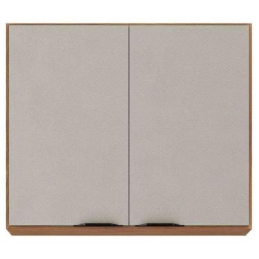 Imagem de Armário Aéreo Firenze 80cm 2 Portas 94241 Demóbile Amendola Touch E Nude