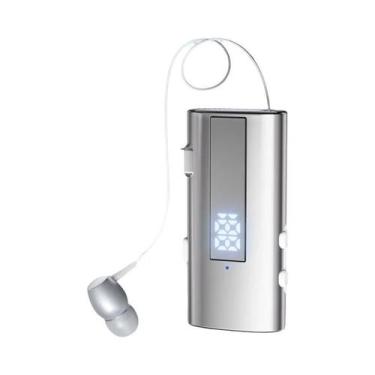 Imagem de Fone De Ouvido Bluetooth 6.0 Lavalier Para Negócios, 30h De Chamadas, 