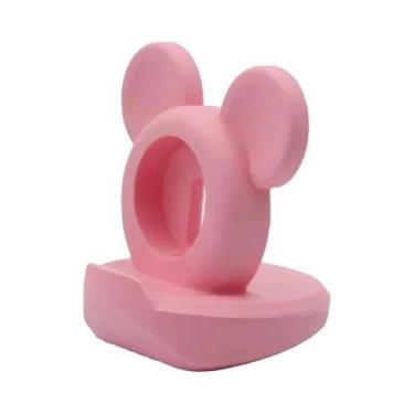 Imagem de Suporte De Carregador De Silicone Minnie Mouse Para Apple Watch Suport