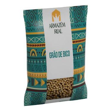 Imagem de Grão De Bico - Pacote - 1kg - Armazém Real - Uso Culinário