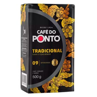 Imagem de Café Torrado e Moído Tradicional Do Ponto 500g - Café do Ponto