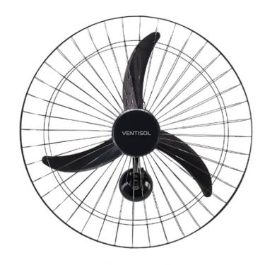 Imagem de Ventilador De Parede Osc 60cm Premium New Preto Ventisol 220V