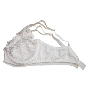 Imagem de Sutiã Soutien Plus Size Lycra e Renda Sem Bojo Com Aro - Finesse, M-50