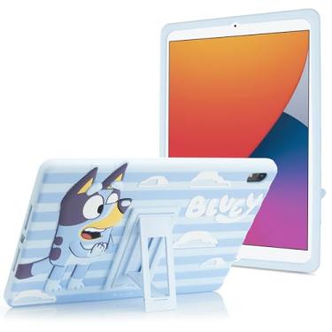 Imagem de Bluey Capa infantil para iPad de 10,9 polegadas para iPad 10ª geração (2022) e A16 11ª geração 11 polegadas (2025) - Capa para tablet com suporte, protetor de silicone à prova de choque