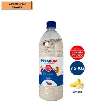 Imagem de Areia com Grit Aromatizada 1,5kg com Carvão Ativado Pássaros em Geral 