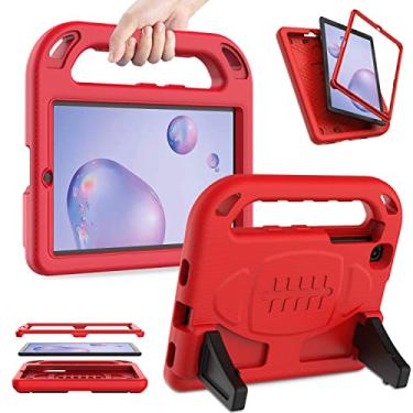 Imagem de AVAWO Capa infantil para Samsung Galaxy Tab A 8.4 SM-T307 (2020) - Protetor de tela embutido - Capa leve e à prova de choque conversível com suporte para crianças para Galaxy Tab A 21.3 cm 2020,