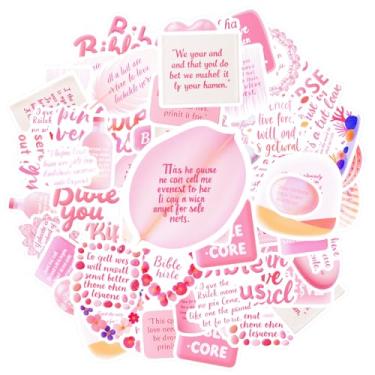 Imagem de 50 peças citações inspiradoras adesivos de PVC edificantes para telefone faça você mesmo, guitarra, notebook, mala, copo, guitarra, laptop, capacete, skate