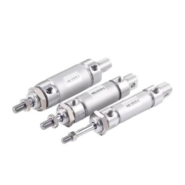 Imagem de UHFILYQBA 1 mini cilindro de caneta de liga de alumínio pneumático MBL20/25/32/40 * 25/50/75/100/125/150/175/200/225/250/275/300/350/400-S-CA (curso 450 mm, furo 20 mm)