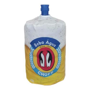 Imagem de Capa Para Galão De Água 20 Litros Invertido Beba Água Chopp - Novadeco