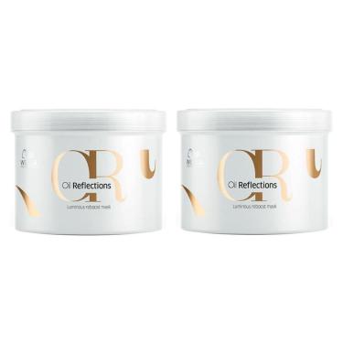 Imagem de Kit Wella Professionals Oil Reflections Máscara de Brilho 500ml - 2 Unidades-Unissex