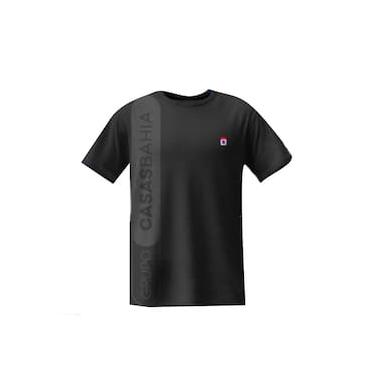 Imagem de Camiseta Manga Curta Grupo Casas Bahia - Preta