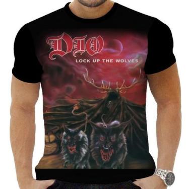 Imagem de Camiseta Camisa Personalizada Rock Clássico Metal Dio 14 - Obsidiana C